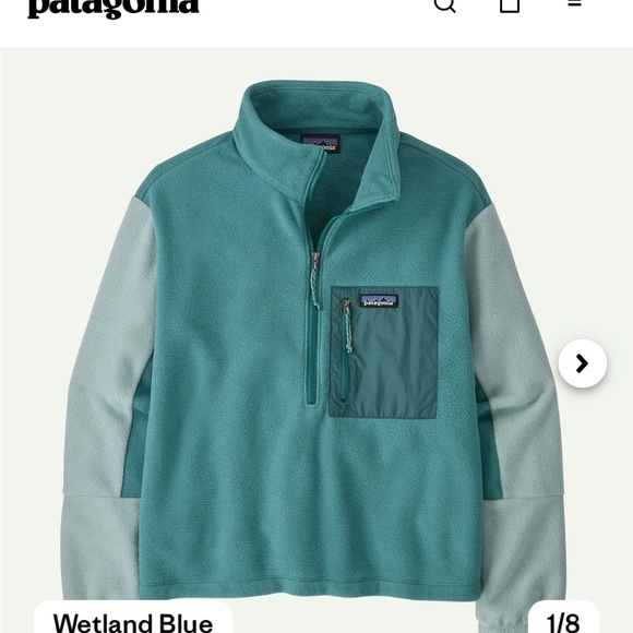 Patagonia Jackets & Blazers - New with Tags Patagonia size XL women’s 1/2 Zip Microdini
